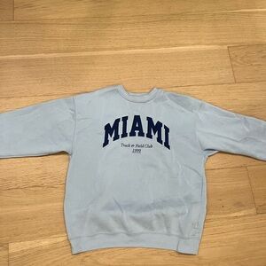 Refuge Light Blue Crew Neck Sweater